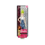 Barbie poupee mannequin fashionistas cheveux verts avec salopette jeans et chaussures noires Barbie poupee mannequin fashionistas cheveux verts avec salopette jeans et chaussures noires