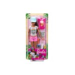 Barbie poup�e mannequin randonn�e avec sac � dos et chien - 10 pi�ces - poup�e vacance - jouet fille ...