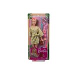 Barbie poup�e mannequin spa et bien �tre avec peignoir et chien - 11 pi�ces - poup�e blonde - jouet fille ...
