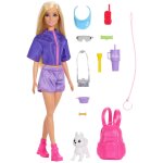 Barbie signature famille et amis - poup�e 'malibu' aventures en plein air et accessoires