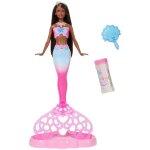 Barbie barbie - sir�ne scintillante � bulles - avec brosse � cheveux