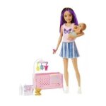 Barbie - skipper baby - sitter - coffret poup�e et accessoires