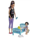 Barbie skipper babysitter heure du dodo - ghv88 - coffret poupe mannequin - 3 ans et +