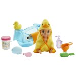 Barbie skipper babysitters inc. - b�b� et accessoires de bain - coffret poup�e mannequin - 3 ans et + ...