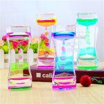 Barboteur a mouvement liquide avec minuterie, paquet de 1 sablier, jouets sensoriels, tdah, fidget, anxiété, ... Barboteur a mouvement liquide avec minuterie, paquet de 1 sablier, jouets sensoriels, tdah, fidget, anxiété, ...