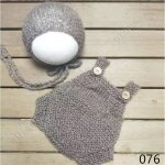Barboteuse et bonnet pour nouveau - n, accessoires de photographie, mohair, fjclothing #d2