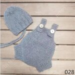 Barboteuse et bonnet pour nouveau - n, accessoires de photographie, mohair, fjclothing #u