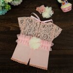 Barboteuse en dentelle pour bébé, accessoires de photographie, bande de sauna, accessoires de prise de ... Barboteuse en dentelle pour bébé, accessoires de photographie, bande de sauna, accessoires de prise de ...