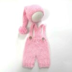 Barboteuse et salopette en laine mohair pour bébé garçon et fille, accessoires de photographie pour nouveau ... Barboteuse et salopette en laine mohair pour bébé garçon et fille, accessoires de photographie pour nouveau ...