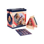 Barils 120 bleu fonc, rose et rouge