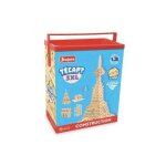 Baril 200 planchettes bois naturel tecap 3xl 3 tailles - jeujura - jeu construction enfant - jouet francais ...