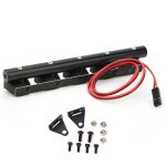Barre lumineuse de toit de voiture sur chenilles rc, projecteurs adapts  trx4 1 / 10 scx10 pull car5led, ...
