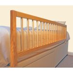 Barrire de lit en bois extra large, naturel, 38cm de hauteur x 140cm de largeur, barrire de lit pour ...