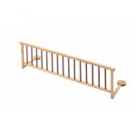 Barrire de lit enfant bois 35 x 127 cm audrey hybride vieux rose