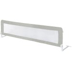Barrière de lit enfant roba - pliable et antichute - 150 cm - gris / blanc Barrière de lit enfant roba - pliable et antichute - 150 cm - gris / blanc