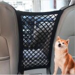 Barrire de scurit pour chien pour la voiture - installation facile, maille durable, empche les distraction ...