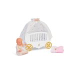 Barriguitas cuna luxury - famosa - poupe - pour fille de 3 ans et plus - avec literie et turboulette ...