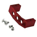 Base d'engrenage de direction en mtal, sige servo de voiture rc pour wltoys 144001 144002 124016 124017 ...