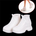 Baskets de poupe blanches, 10 paires, chaussures, accessoires, cadeau