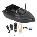 Bateau  appts intelligent rc avec lumire led, double moteur, tlcommande, ensemble de navires d'appts ...