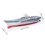 Bateau de guerre radiocommand pour enfant, 2. 4g, autonomie de la batterie de 60 minutes, bateau rapide, ...