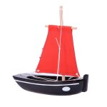 Bateau le misainier noir 22cm