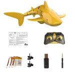 Bateau rapide requin dor tlcommand 2. 4g, jouet de simulation de piscine, de salle de bain, cadeau ...
