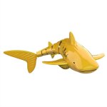 Bateau de requin dor� rc 2. 4g, robot de simulation, �tanche, t�l�commande �lectronique, jouets de requin ...