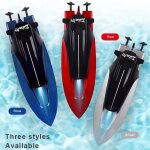 Bateau t�l�command� a 4 canaux, grande vitesse, eau, jouet pour enfants, rc racing, double moteur
