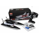 Bateau tlcommand speedboat rc air propulseur catamaran hydroglisseur 2. 4 ghz - amewi