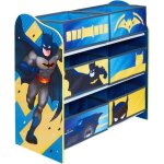 Batman meuble de rangement pour chambre d'enfant avec 6 bacs