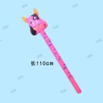 Bton gonflable en pvc pour enfants, jouets pour enfants, tte d'animal, girafe, cadeau