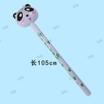 Bton gonflable en pvc pour enfants, jouets pour enfants, tte d'animal, girafe, cadeau