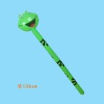 Bton gonflable en pvc pour enfants, jouets pour enfants, tte d'animal, girafe, cadeau