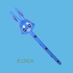Bton gonflable en pvc pour enfants, jouets pour enfants, tte d'animal, girafe, cadeau