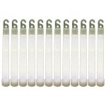 B�ton lumineux ultra droit jetable, 12 pi�ces, b�ton lumineux d'urgence, fourniture ext�rieure, jouets ...