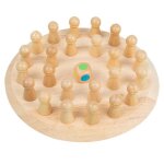B�ton de m�moire en bois amusant, jeu de couleurs, casse - t�te, jouet educatif de capacit� cognitive ...