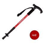 Bton de randonne tlescopique ultralger, rglable, pour personnes ages, alpinisme
