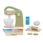 Batteur ptisserie 10 accessoires de dinette enfant garon fille teamson kids vert tk - w00007