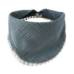 Bavoir d'alimentation en pur coton pour b�b�, serviette bandana, en triangle, pour nouveau - n�