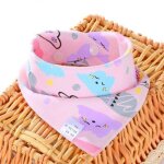 Bavoirs en bandana pour b�b�, en tissu triangle, serviette de salive de dessin anim�, bavoir d'alimentation ...