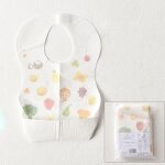 Bavoirs bandana jetables pour bb, 1 pice, smock d'alimentation pour nourrisson, chiffon de salive ...
