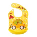 Bavoirs pour bb, 1 @ #, 1 pice, double coton, triangle, serviette de salive imprime, motif dessin ...