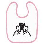 Bavoir b�b� imprim� alien 15 rose