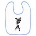 Bavoir bb imprim sextant marin bleu
