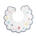 Bavoir pour b�b�, serviette rotative a 360 degr�s, super absorbante, douce et mignonne, en p�tales, pour ...