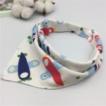 Bavoirs pratiques en coton pour bébés, 1 pièce, pour garçons et filles, foulard imprimé d'animaux, accessoires ... Bavoirs pratiques en coton pour bébés, 1 pièce, pour garçons et filles, foulard imprimé d'animaux, accessoires ...