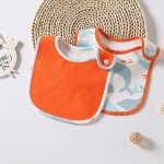 Bavoirs en coton doux pour b�b�, couches imperm�ables, lavables et r�utilisables, imprim�s a la mode, ...