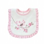 Bavoirs en coton doux pour bb fille, 1 pice, mignons vtements pour nouveau - n, rose brod, serviette ...