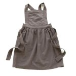 Bavoir en coton et lin pour bb, a la mode, de style coren, pour les elves de l'enfants, tablier pour ...